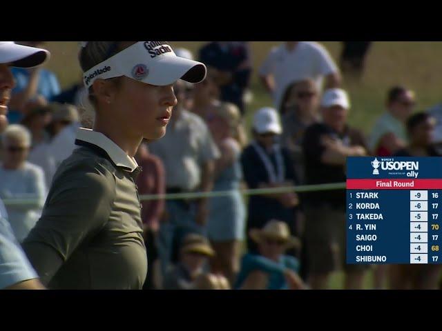 Nelly Korda 2025 US Open Final Round