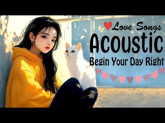 New Acoustic Songs for a Perfect Morning  Chill English Acoustic Love Songs Cover to Start Your Day