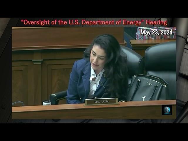 UAP Questions and Answers at the "Oversight of the U.S. Department of Energy" Held 5/23/24