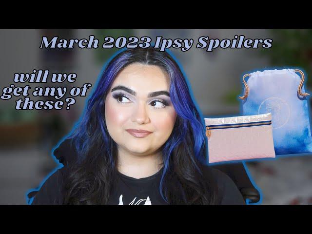 MARCH 2023 IPSY GLAM BAG PLUS & GLAM BAG SPOILERS