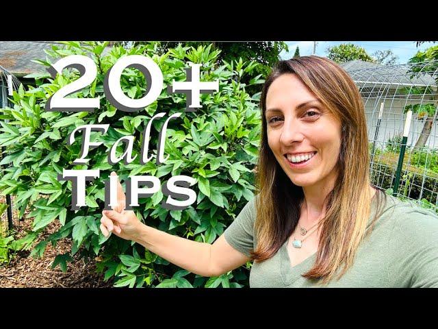 Best FALL Garden Tips from Florida Gardeners