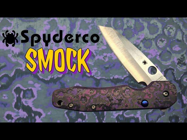 Crazy Cool Spyderco Smock! #knives #edc #spydercoknives