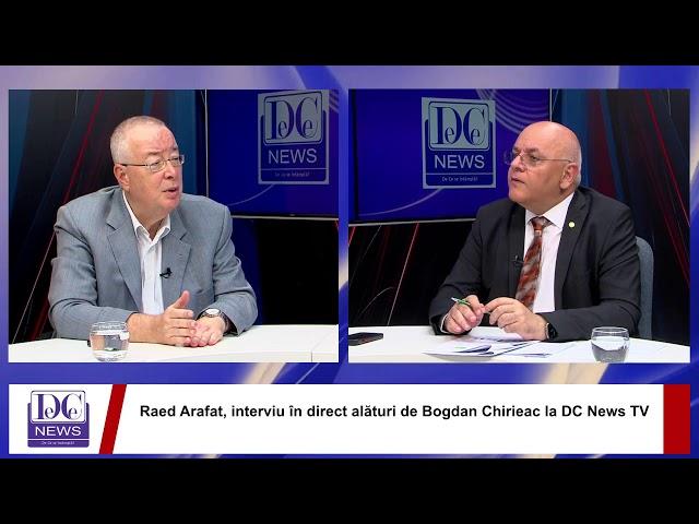 Raed Arafat, invitatul lui Bogdan Chirieac la DC News și DC Medical