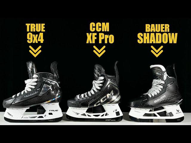 On Ice Review Bauer Supreme Shadow vs True Catalyst 9X4 vs CCM Tacks XF Pro Hockey Skates Review