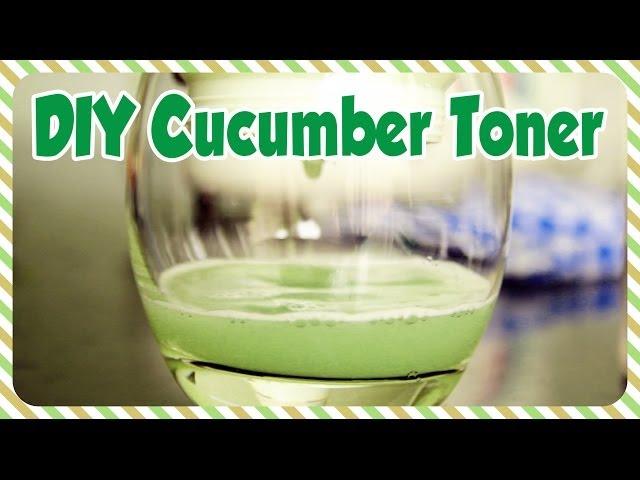 DIY Cucumber Toner | #DIYWithSonal | Sonal Sagaraya