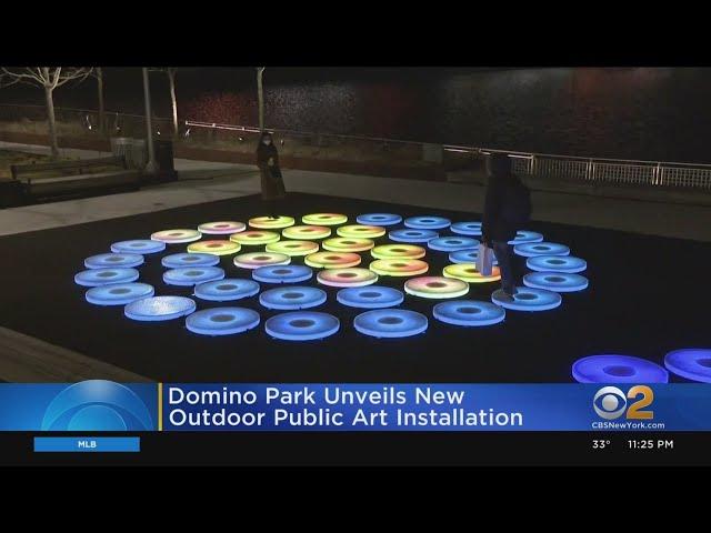 Domino Park Unveils New Outdoor Public Art Installation