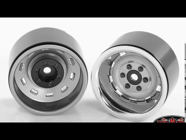 ล้อสเกล Rally 1.9" Beadlock Wheels (Silver)