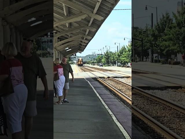 Lady in sandals almost gets hit by train! #naturalselection