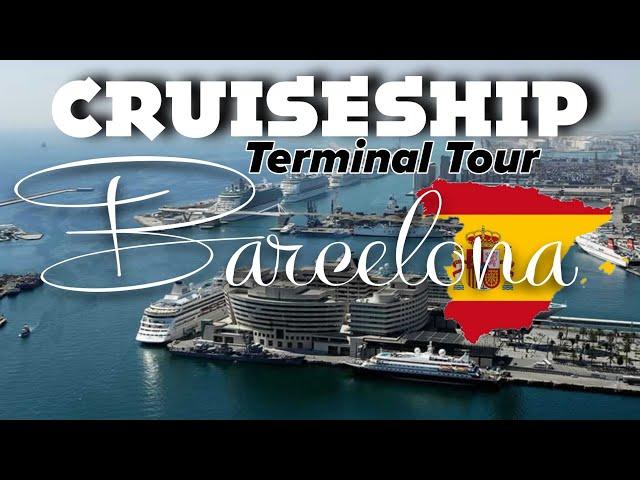  BARCELONA SEA PORT TOUR 2024 | #travel #barcelona #spain #viralvideo #trending #cruiseship #city