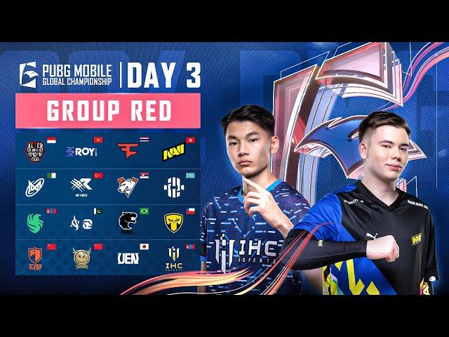 [NP]  2024 PMGC League | Group Red Day 3 | PUBG MOBILE Global Championship