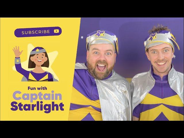 Fun With Captain Starlight Brings Out Of This World Fun! #kidsvideo #kidsvideos  #30Seconds