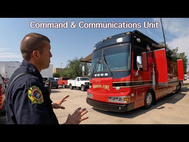 Field Comm Tour and Battalion Chief Ride Along - Wichita Kansas