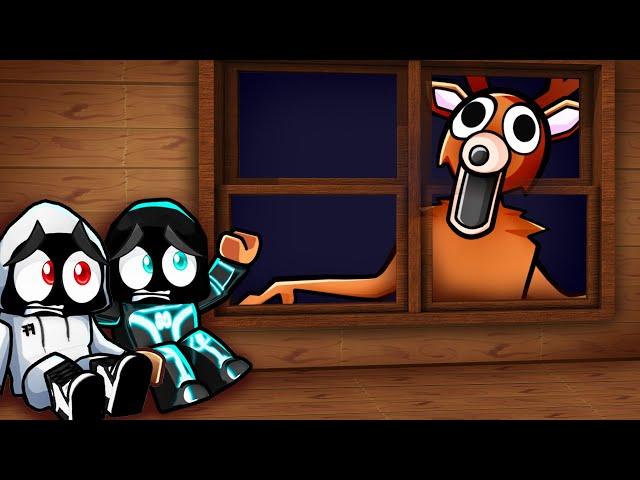Surviving 100 DAYS in The Roblox Forest!