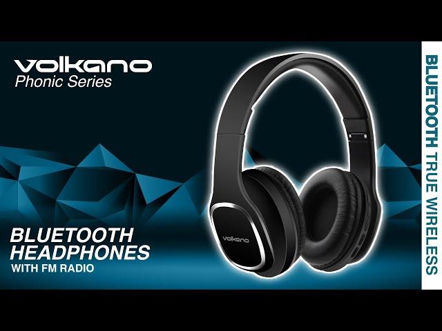 Bluetooth Headphones With FM Radio | Phonic Series | Volkano