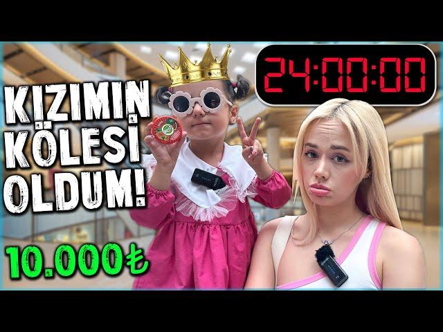 24 SAAT BOYUNCA KIZIMIN KÖLESİ OLDUM! ( 10.000TL Harcadı ) @OykuKarta