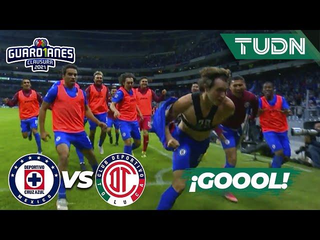 ¡SE ACABÓ! ¡GOL DE SANTI! | Cruz Azul 3-1 Toluca | Torneo Guard1anes 2021 MX  4tos | TUDN