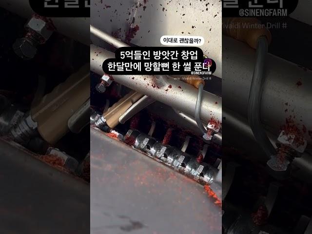 새내기 사장님의 운명은? #청년농부 #창업스토리 #자영업자 #방앗간