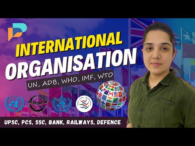 International Organisations | Pooja Mam's Top SSC and Railway Exams STATIC GK Secrets Revealed 2024