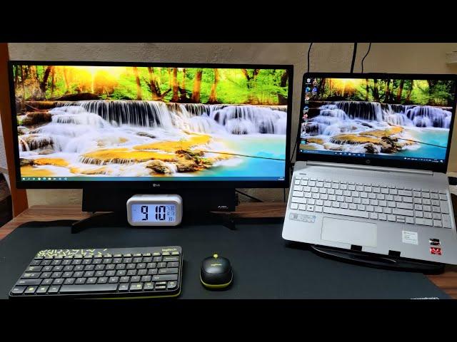 Finally my Dream Desk setup - Ultrawide Monitor