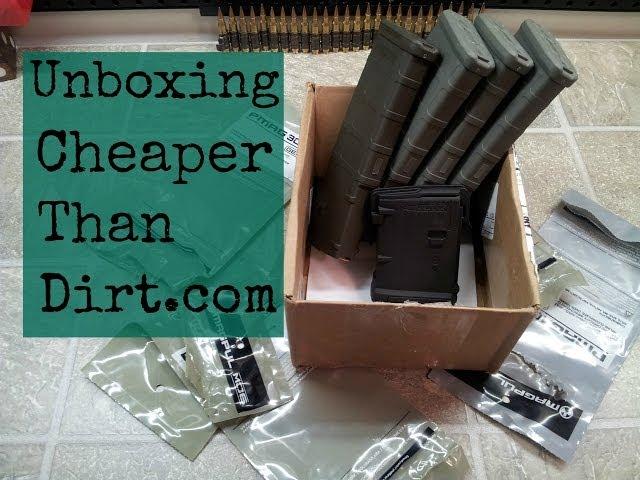 Unboxing Cheaper Than Dirt.com