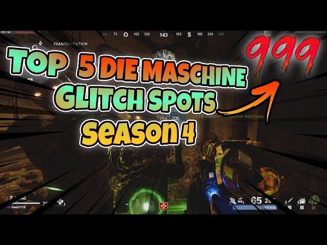 Top 5 Die Maschine Glitches | Nach Allen Updates | Black Ops Cold War Zombies *German*