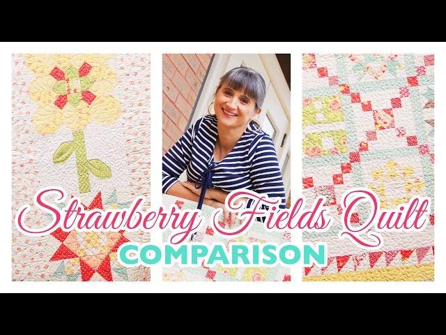 Strawberry Fields Fabric Collections featuring Joanna Figueroa of Fig Tree Quilts for Kimberly Jolly