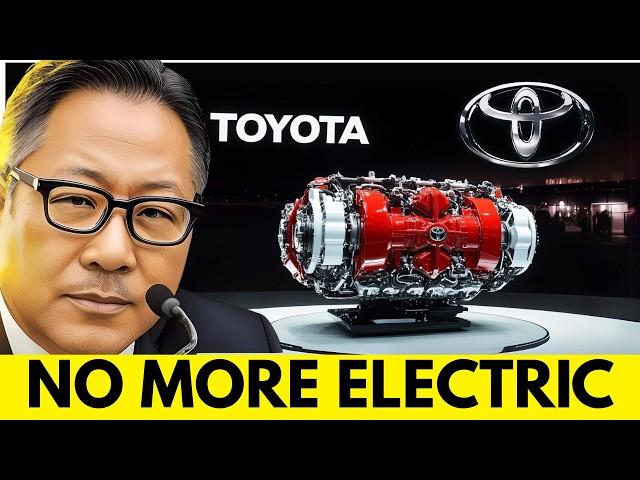 TOYOTA CEO: THIS NEW ENGINE WILL END ELECTRIC CARS," SAYS TOYOTA CEO ABOUT HIS CREATION