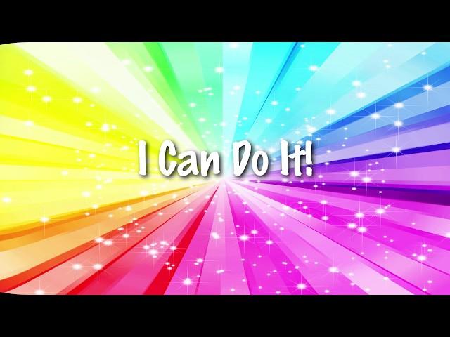 I Can Do It!   song about positive thinking | songs for children, schools, assembly, choir