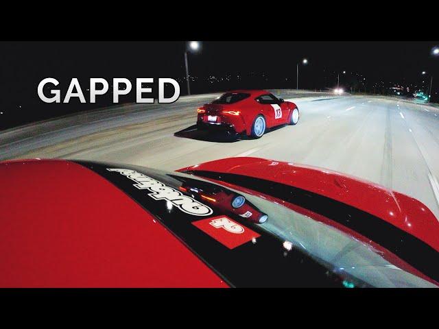 POV Night Drive (CIVIC TYPE R VS TOYOTA SUPRA)