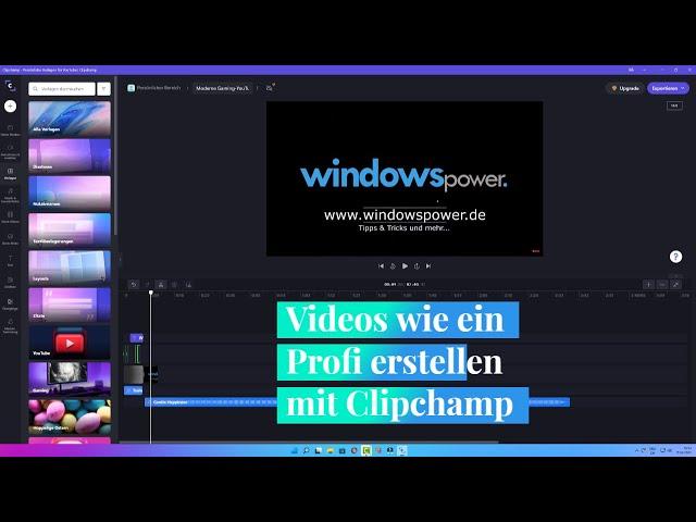 Videos wie ein Profi erstellen mit Microsoft Clipchamp