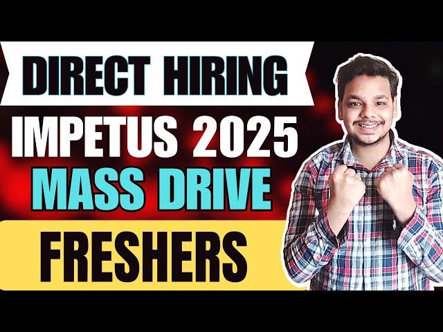 Accenture , Impetus Biggest Hirings Update | OFF Campus Drive For 2025, 2024, 2023 Batch Hiring