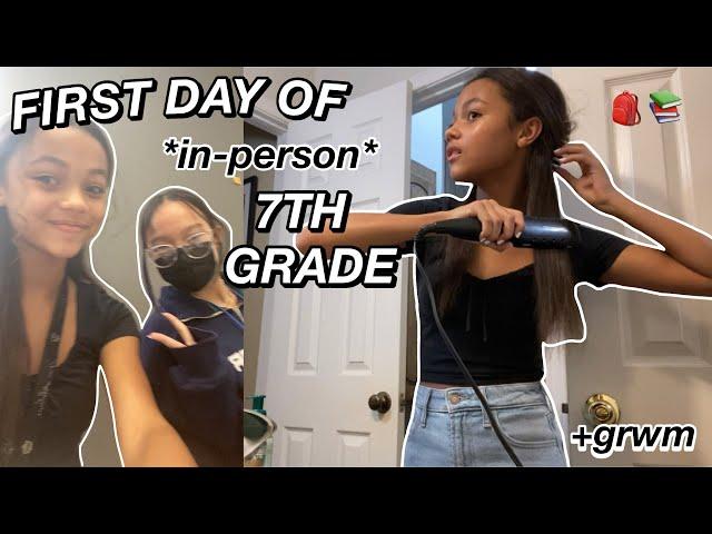 GRWM: FIRST DAY OF 7TH GRADE | *2022*