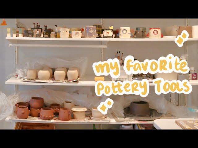 7 Essential Tools for a Pottery Studio at Home