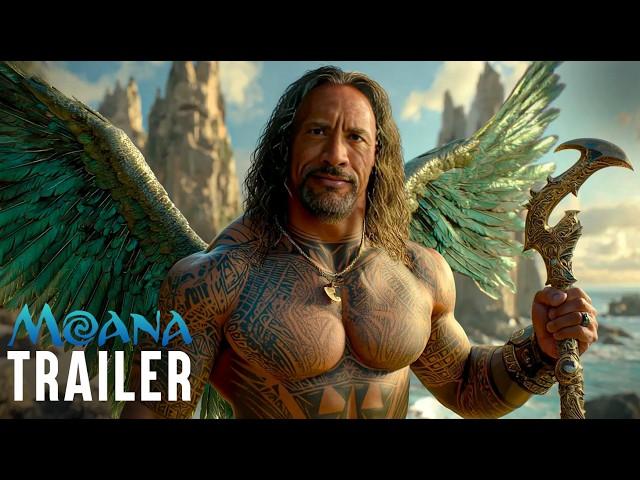 Moana - Live Action Trailer (2026) - Dwayne Johnson - Concept