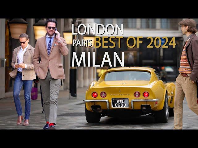 Best Men's Style of the Year | Casual, Elegant, Timeless & Classic Looks from London, Milan & Paris