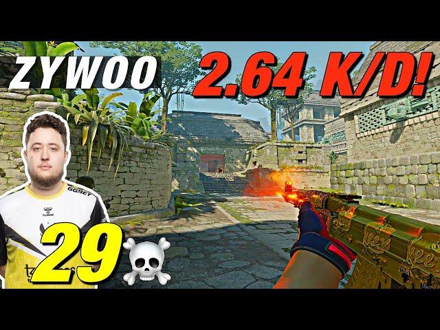 ZywOo INSANE 4k & ACE 29 frags ancient game POV! 