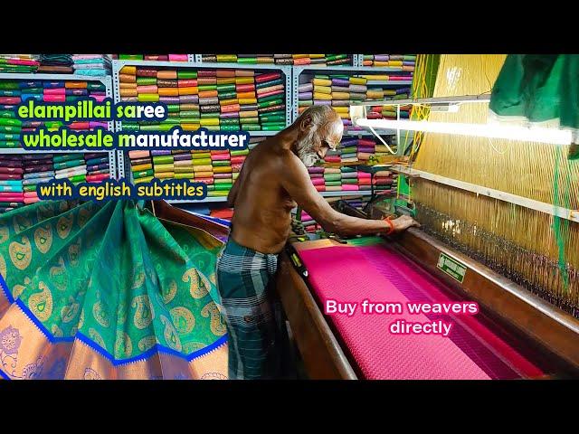 Elampillai saree wholesale manufacturers and weavers | Elampillai saree direct from weavers