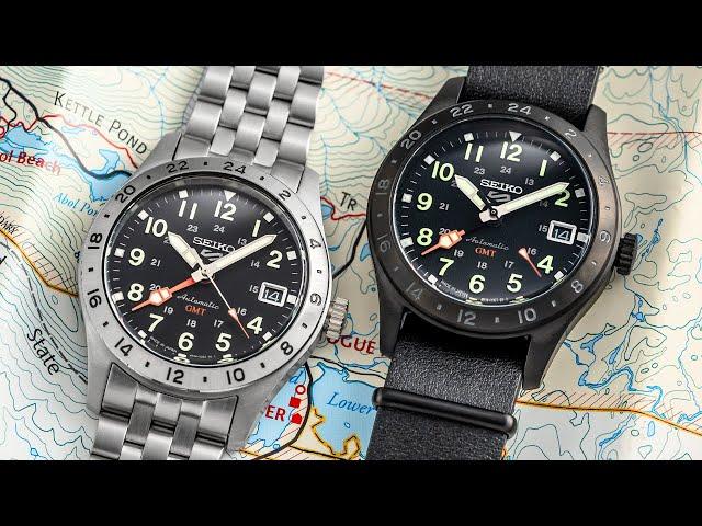 The New Most Attainable GMT From Seiko - Seiko 5 Field GMT SSK023 & SSK025