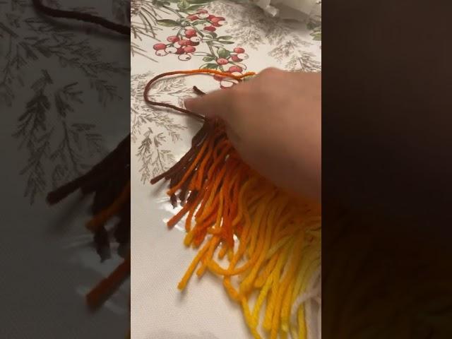 HOW TO MAKE A YARN TAIL   PART ONE!
