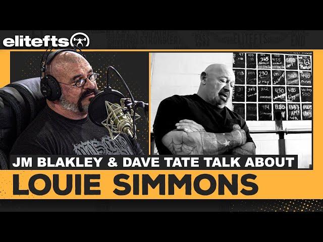 JM Blakley and Dave Tate Talk About Louie Simmons