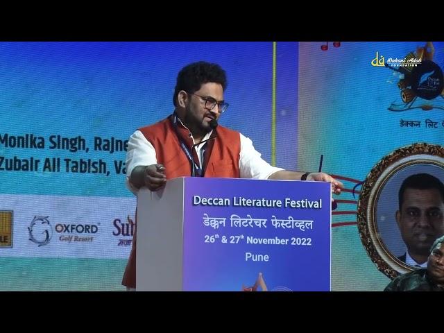 Kunwar Ranjeet Chauhan at Rang Mushaira 2022 Dakani Adab Foundation #deccanliteraturefestival