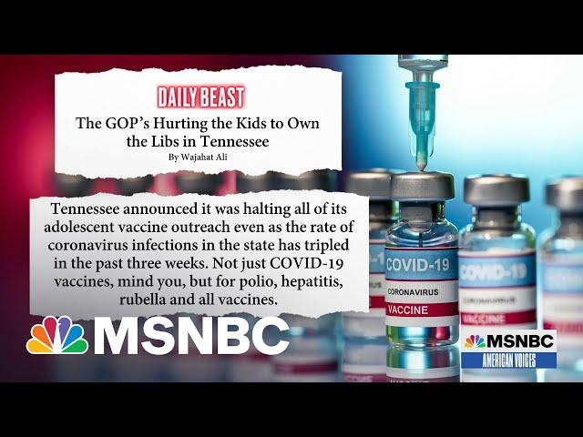 Wajahat Ali: 'Republicans Have Become A Pro-Death Party' | MSNBC