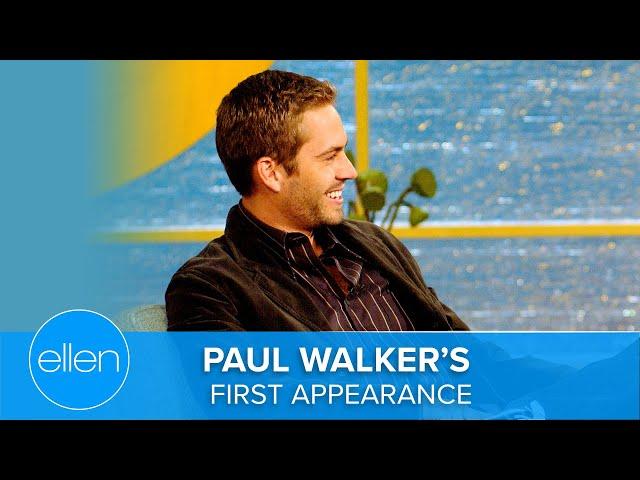 Paul Walker's First Appearance on 'Ellen'