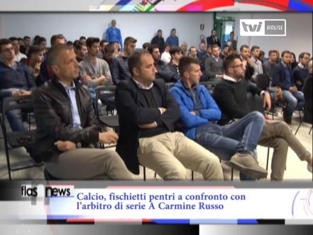 TGPills - Calcio, fischietti pentri a confronto con l’arbitro di serie A Carmine Russo