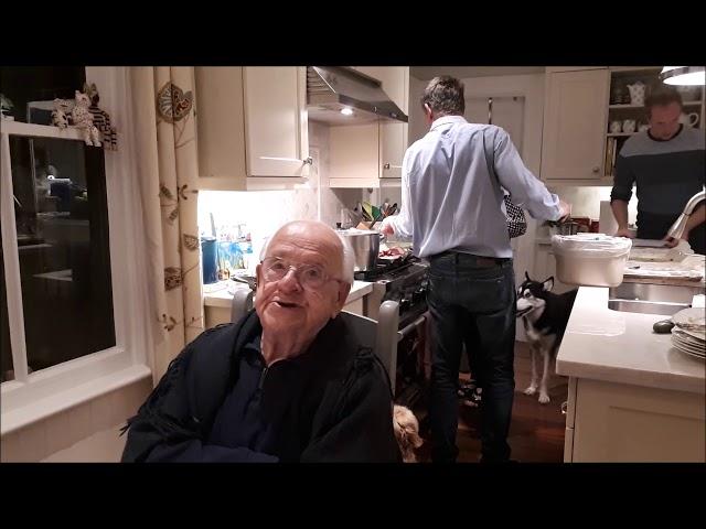95-year old Ian McQuaid sings "You Always Hurt the One You Love"