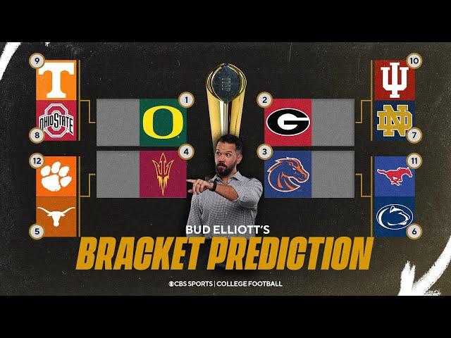 PREDICTING the College Football Playoff Bracket: Big Ten Championship rematch in the final?