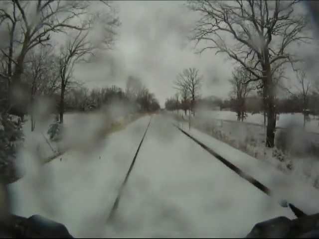 Spirited Rhino Drive in the Snow Go Pro HD