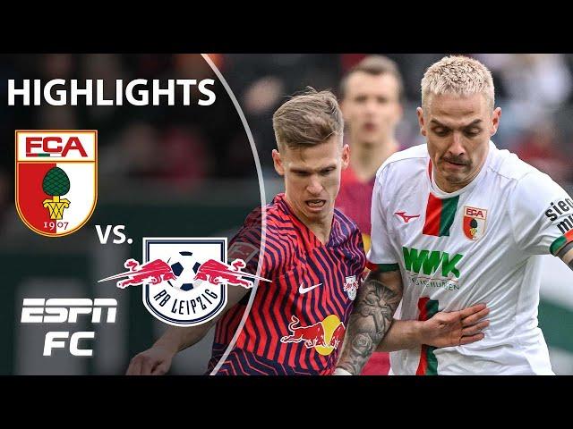 Augsburg vs. RB Leipzig | Bundesliga Highlights | ESPN FC