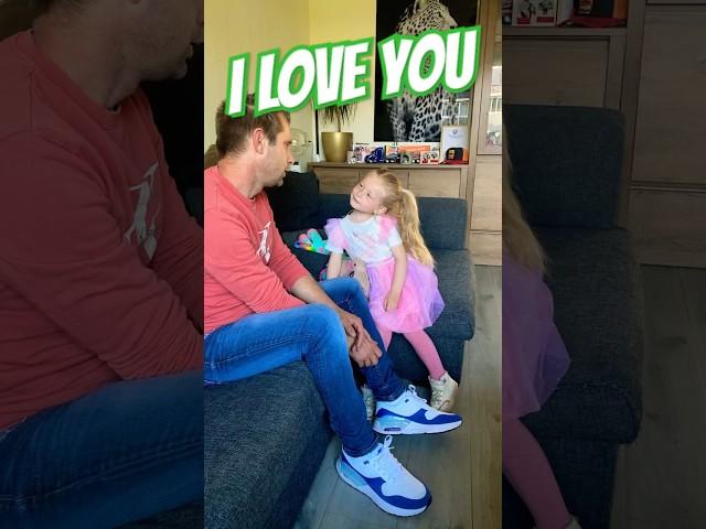 I love you , pranking dad. #shortfeed #short #prank #love #pranking #fyp #daughter #viralshort #fun