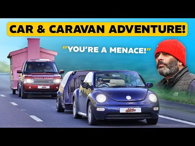 £1500 CAR AND CARAVAN ADVENTURE!